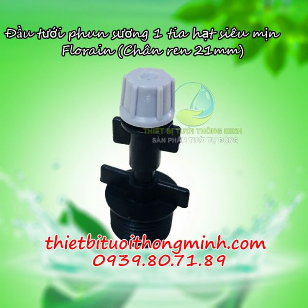 Phun sương 1 hướng ren ngoài 21mm