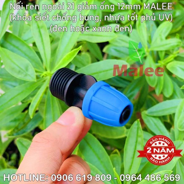 Nối ren ngoài 21 với ống 10ly Malee